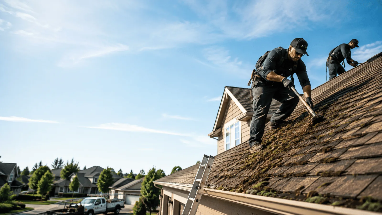 Roof Moss Removal in Patoka, IL near me